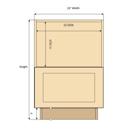 Microwave Drawer Base