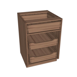 Double Door Single Drawer