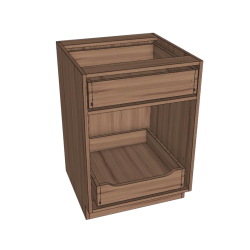 Double Door Single Drawer