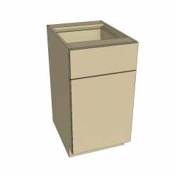 Single Door Single Drawer Base