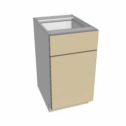 Single Door Single Drawer Base