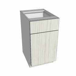 Single Door Single Drawer Base