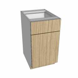 Single Door Single Drawer Base