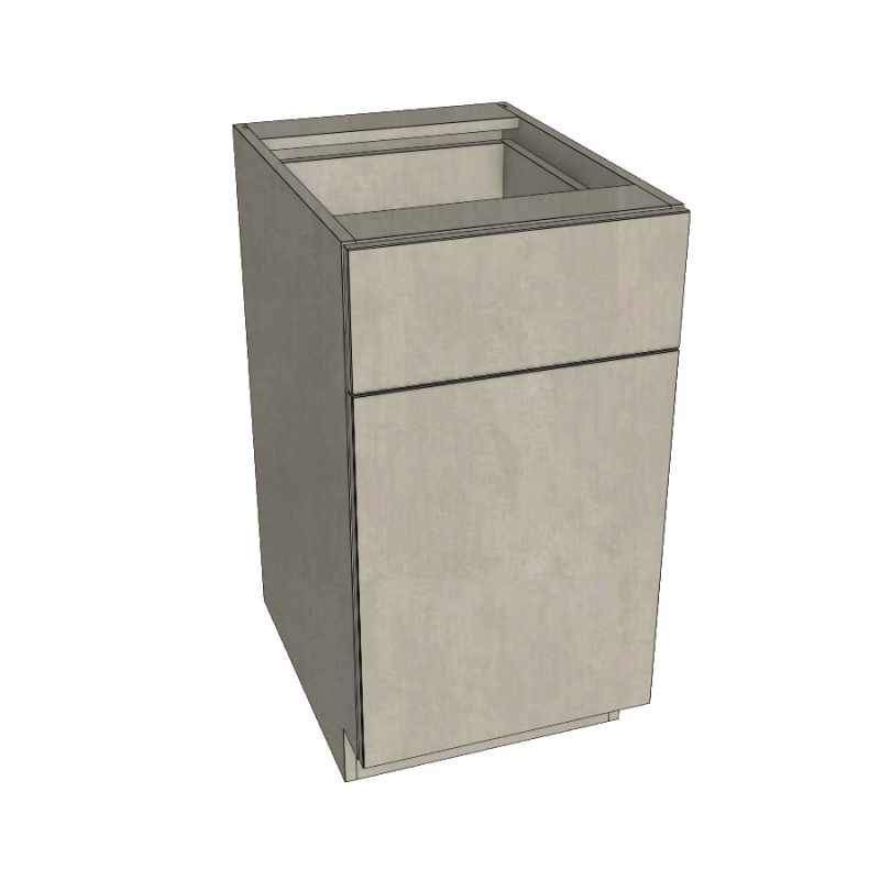 Single Door Single Drawer Base