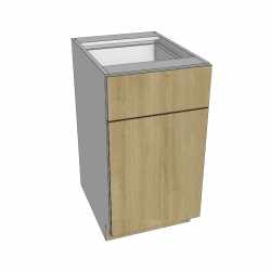 Single Door Single Drawer Base