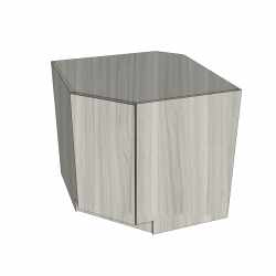 45 Corner Cabinet Base