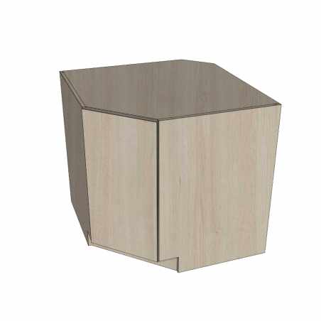 45 Corner Cabinet Base