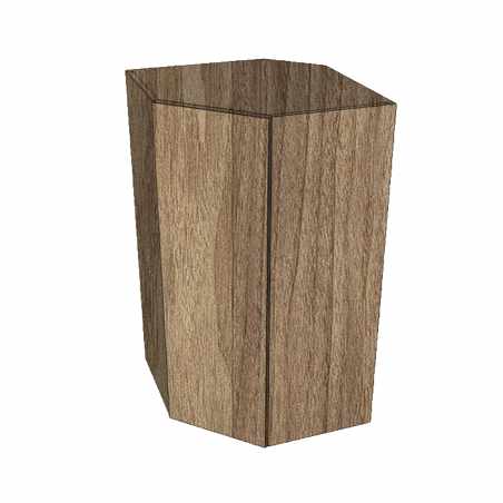 45 Corner Cabinet Upper